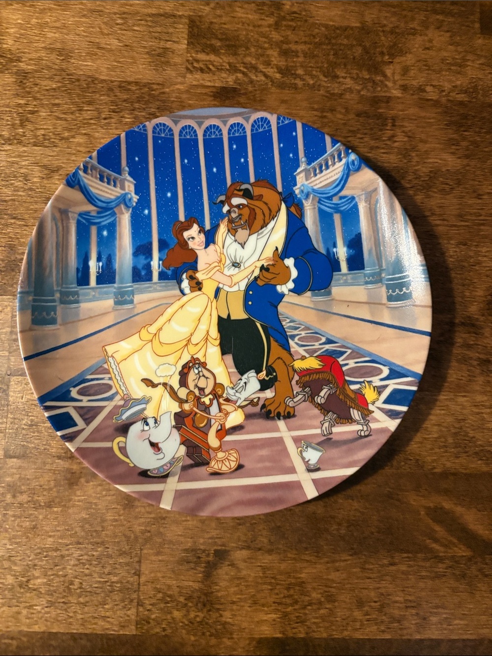 Knowles White Porcelain Decorative 'Love's First Dance' Collector Plate
